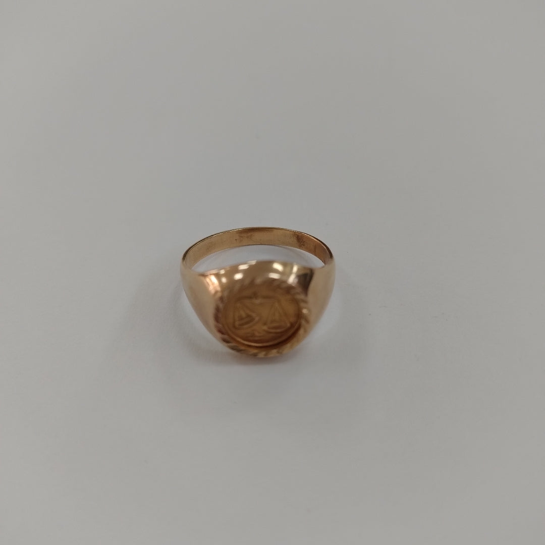 ANILLO ORO 10 K 3.2 GRMS (SEMINUEVO)