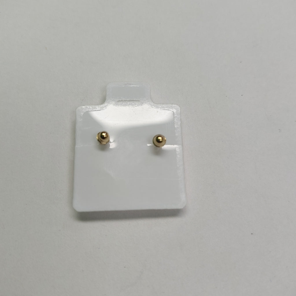 BROQUELES BROQUEL CORAZON DOBLE 14K 0.2171 GR (NUEVO)
