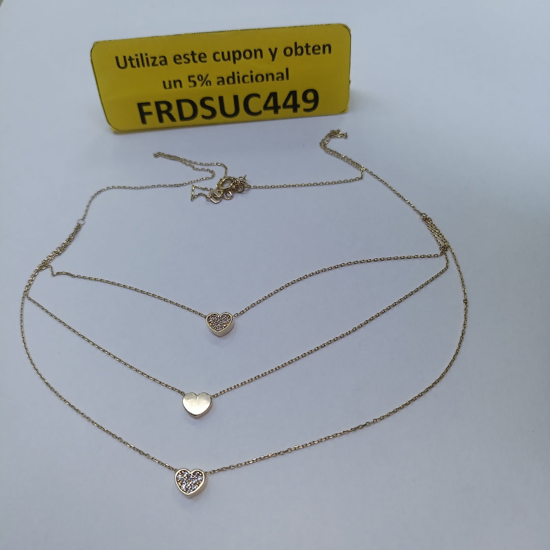 GARGANTILLAS ORO 14K 2.9 (NUEVO)