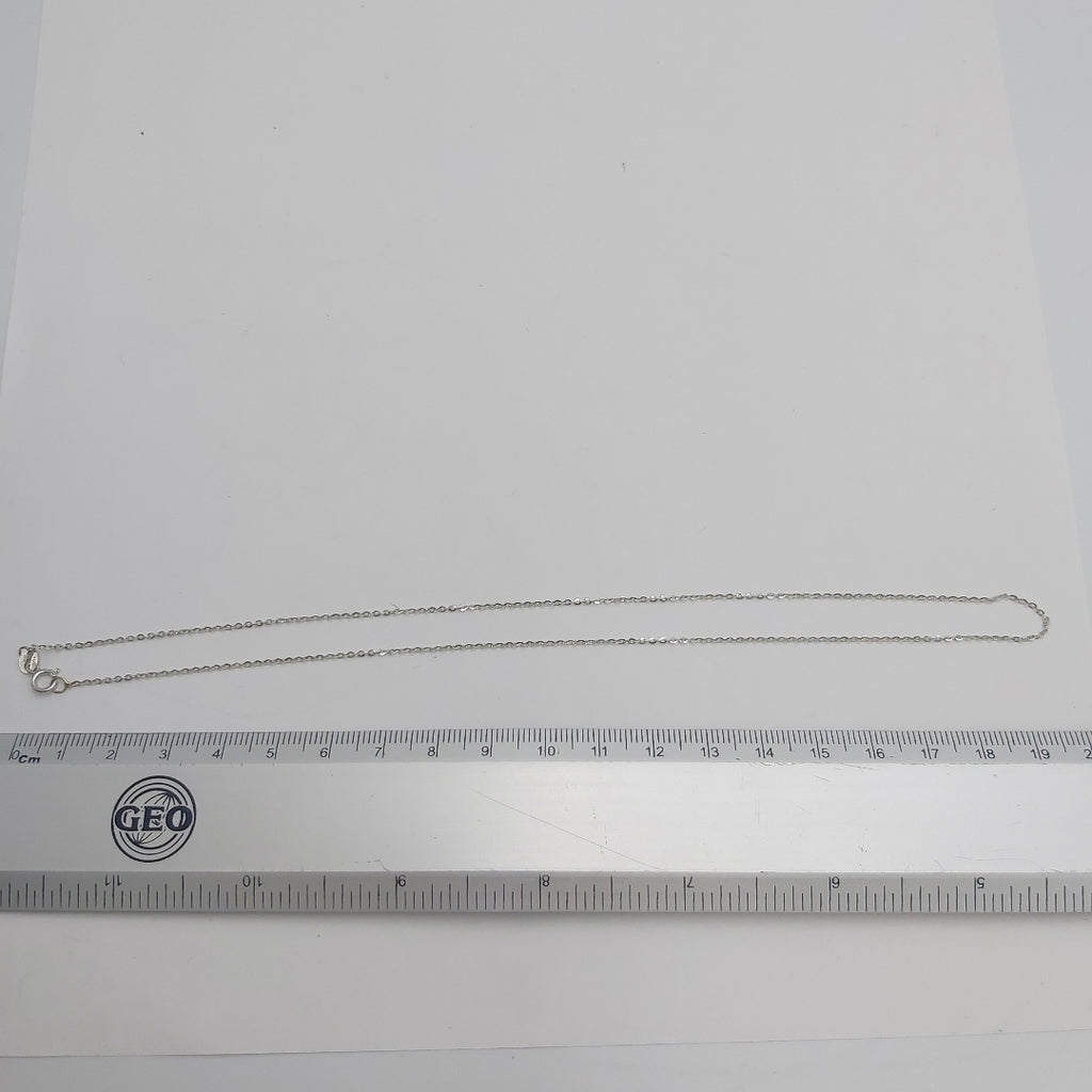 CADENA ORO BLANCO 10 K 1,00 GRMS (SEMINUEVO)