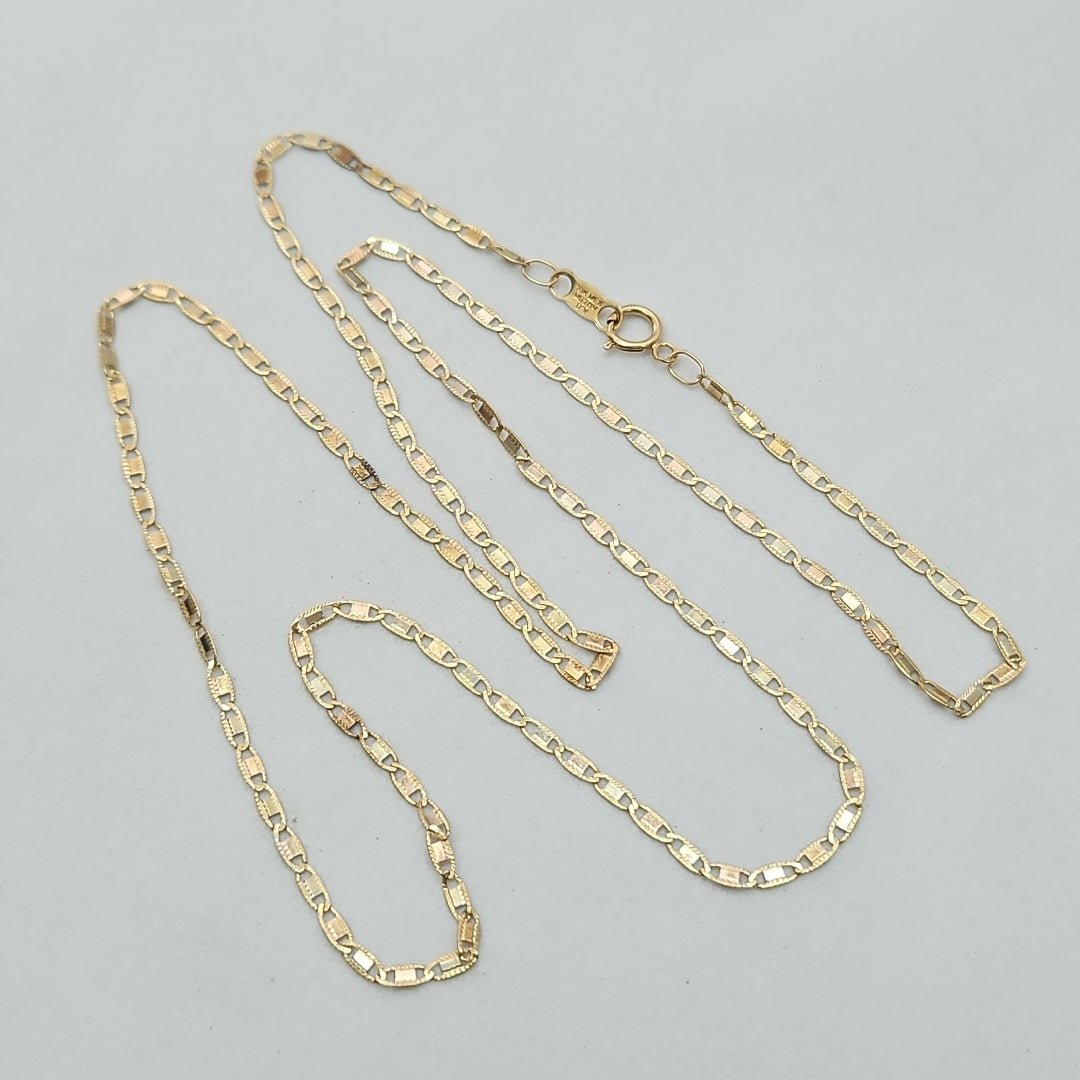 CADENA ORO 10 K 2.3 GRMS (SEMINUEVO)