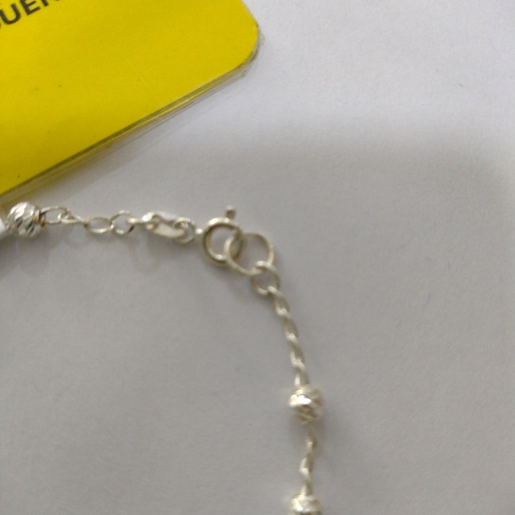 PULSERA TEJIDO TEJIDO ESPECIAL PLATA .925 18 CM 4.1 GR (NUEVO)