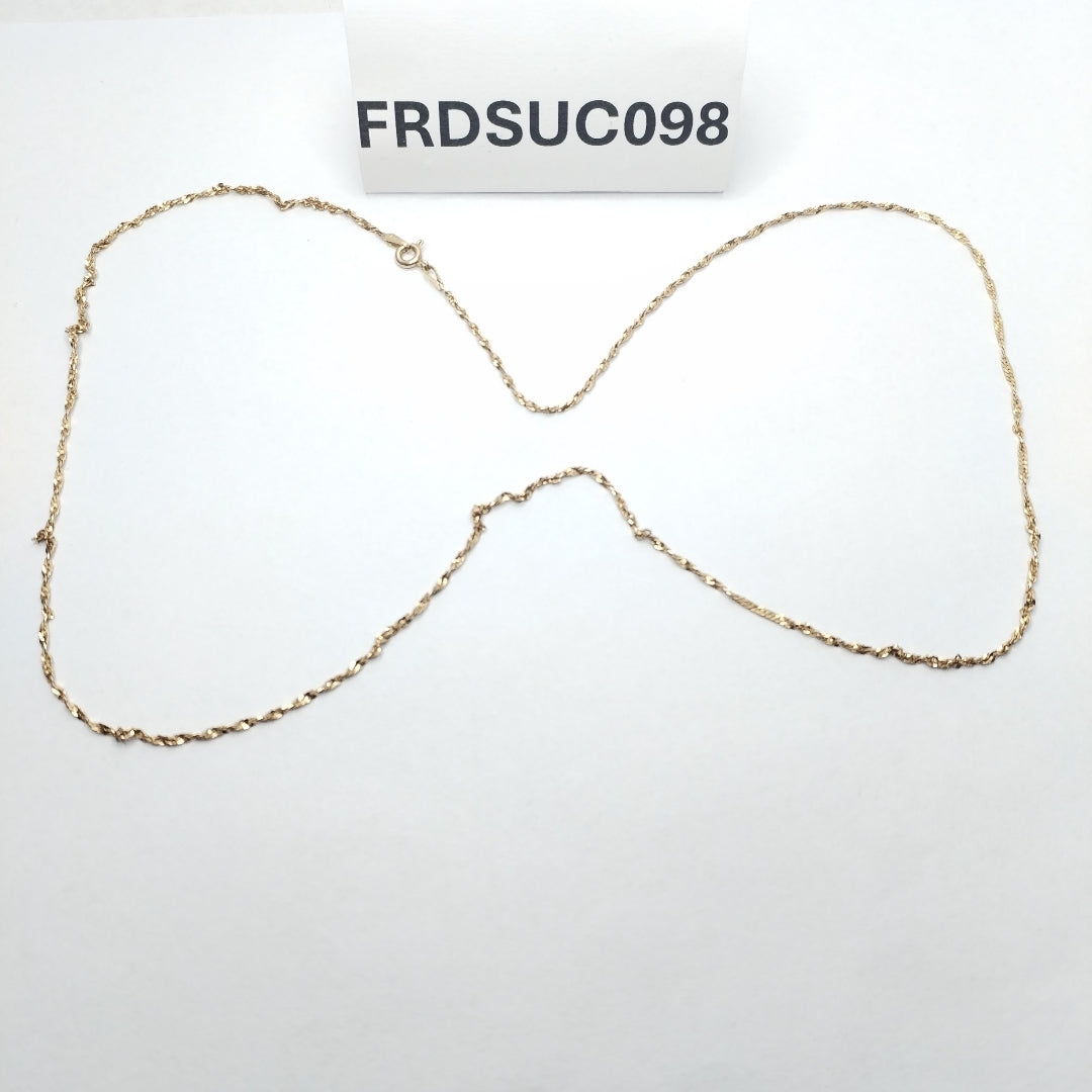 CADENA ORO 14 K 3.1 GRMS (SEMINUEVO)