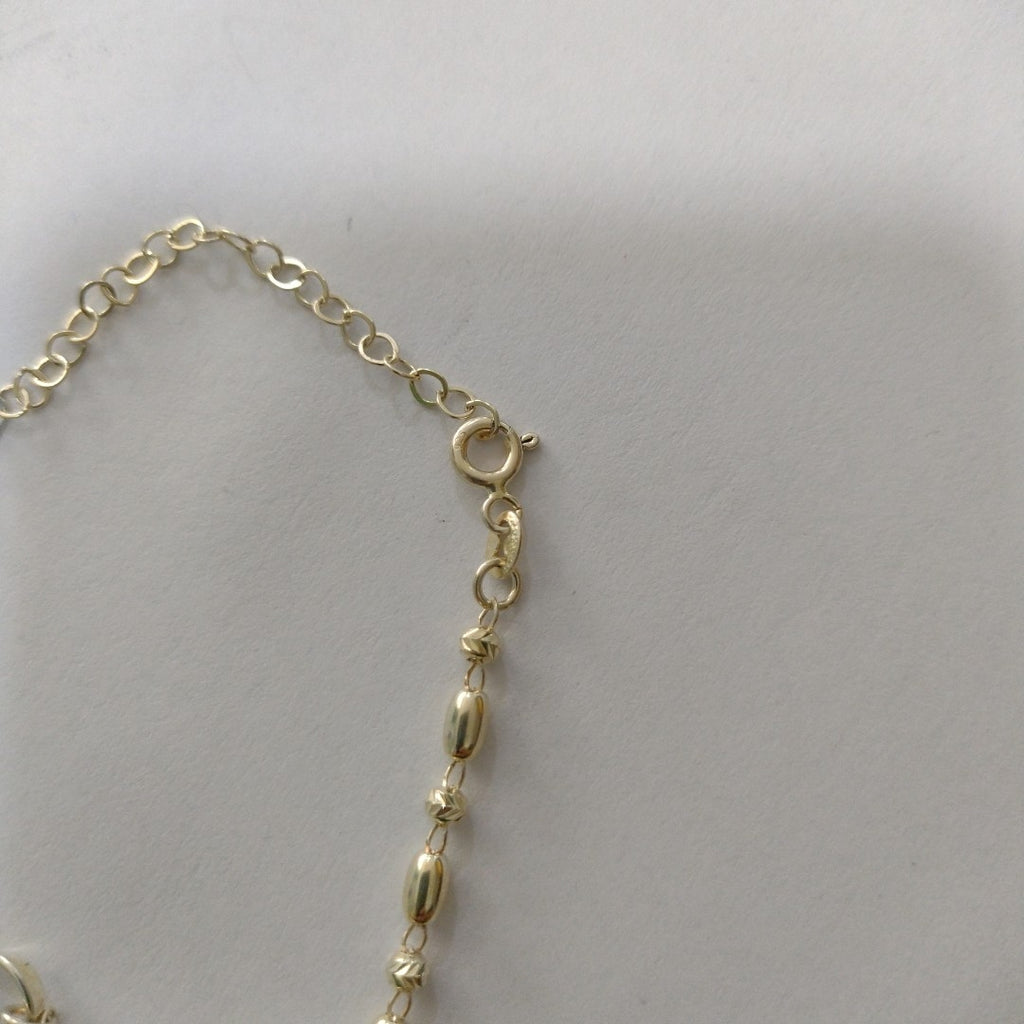 PULSERA TEJIDO INFINITO PLATA .925 18 CM 2.4 GR (NUEVO)