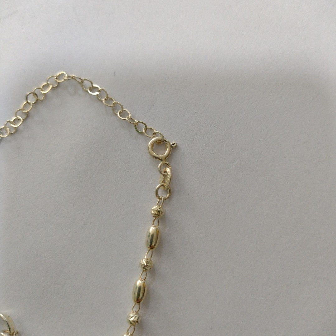 PULSERA TEJIDO INFINITO PLATA .925 18 CM 2.4 GR (NUEVO)