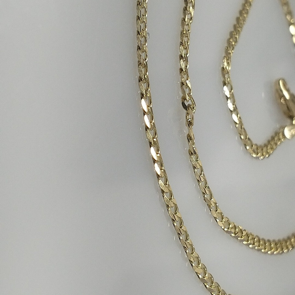 CADENA BARBADA 14K 60 CM 6 GR (NUEVO)