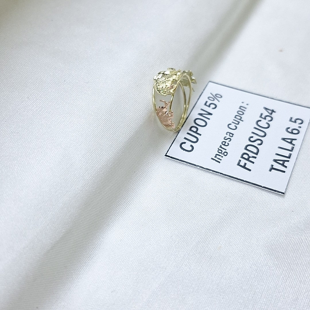 ANILLO ORO 14 K 1,20 GRMS (SEMINUEVO)