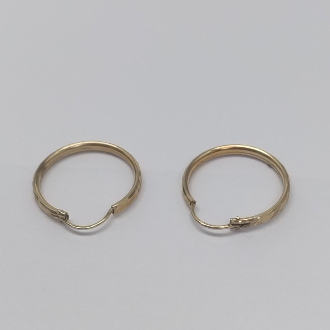 ARRACADAS PAR ORO 10 K 1.5 GRMS (SEMINUEVO)