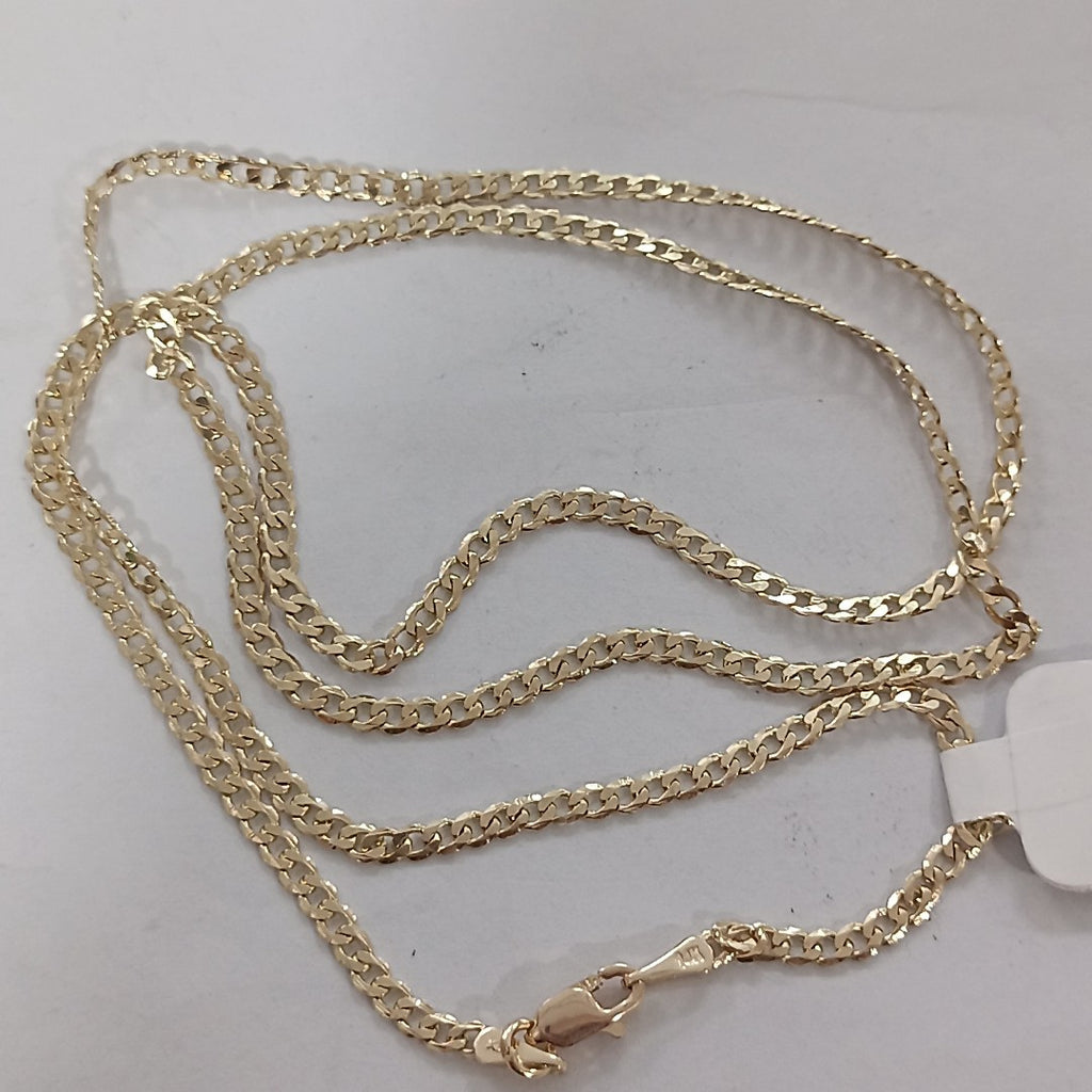 CADENA BARBADA 14K 55 CM 5.1 GR (NUEVO)