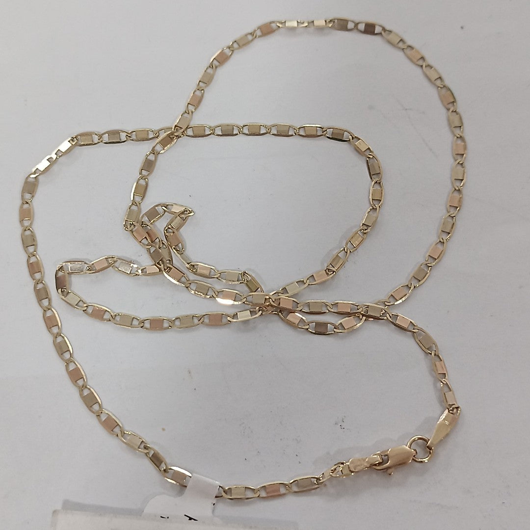 CADENA ESPEJO 14K 60 CM 5.5 GR (NUEVO)