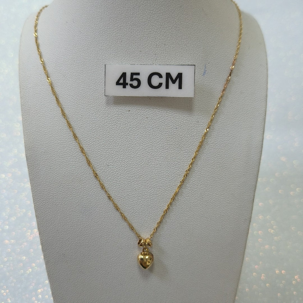 CADENA,DIJE ORO 10 K 1,30 GRMS (SEMINUEVO)