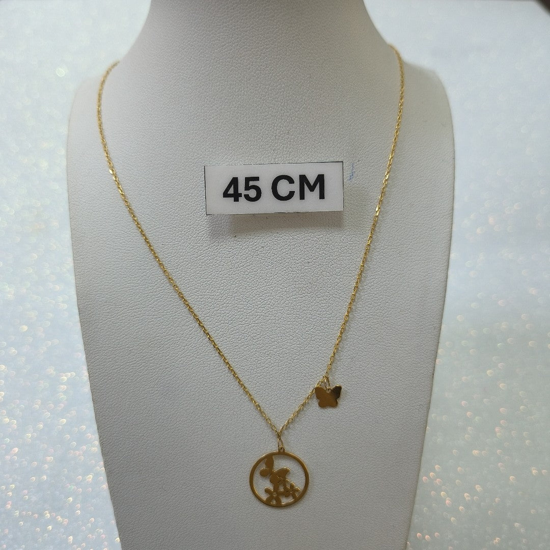 DIJE, GARGANTILLA ORO 14 K 2.1 GRMS (SEMINUEVO)