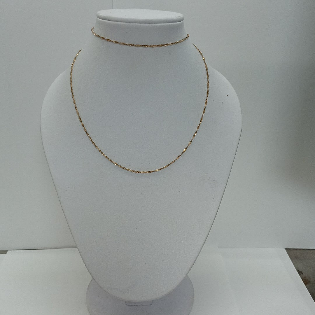 CADENA ORO 10 K 1.7 GRMS (SEMINUEVO)