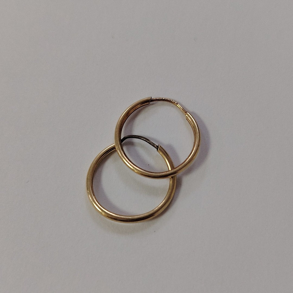 ARETES PAR ORO 10 K 0.5 GRMS (SEMINUEVO)