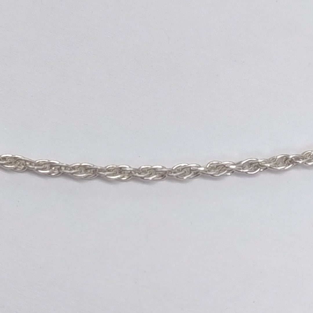CADENA, DIJE PLATA 9.5 GRMS (SEMINUEVO)