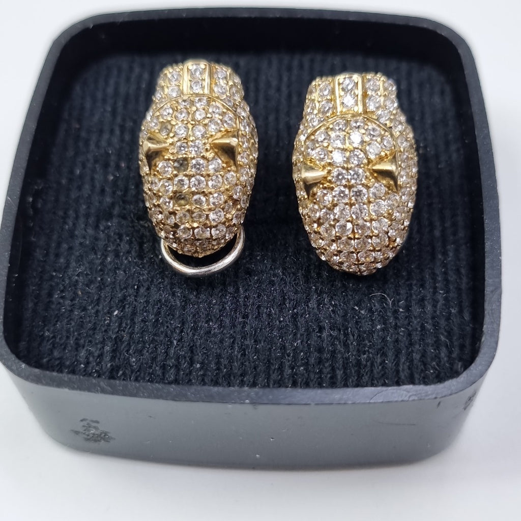 ARETES PAR ORO 14 K 6.9 GRMS (SEMINUEVO)
