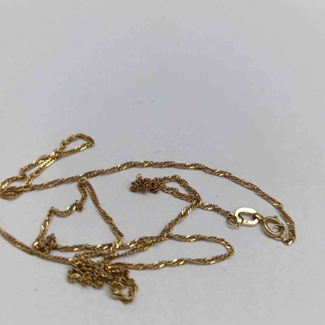 CADENA ORO 14 K 1.3 GRMS (SEMINUEVO)