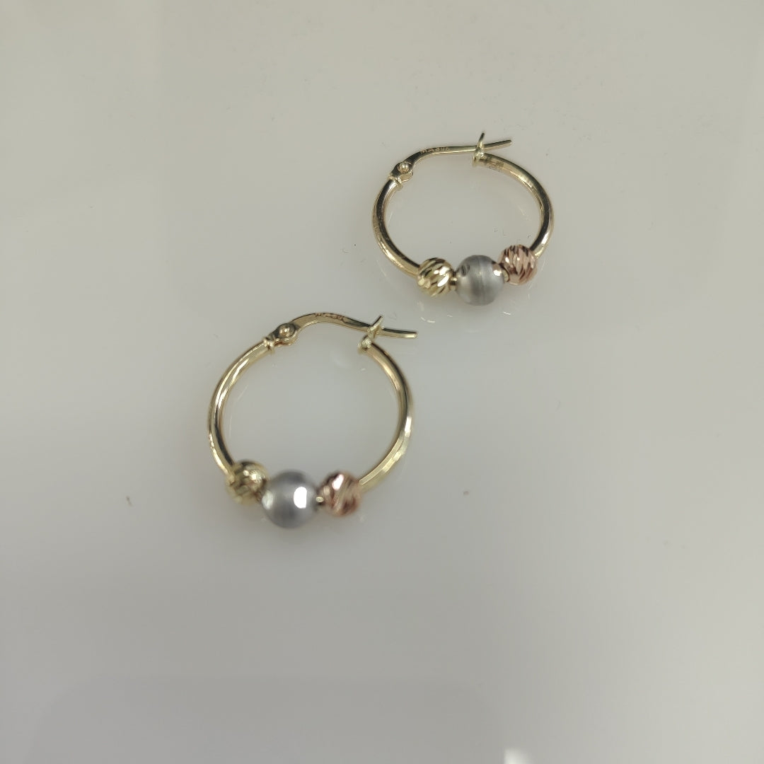 ARRACADAS ORO 14K 1.6 (NUEVO)