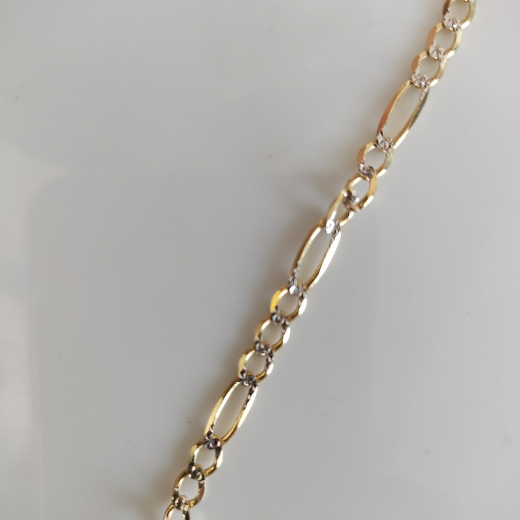 CADENA ORO, RODIADO 14 K 6.8 GRMS (SEMINUEVO)