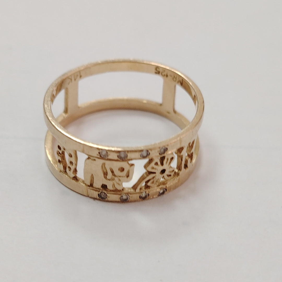 ARGOLLA ORO 14 K 3,80 GRMS (SEMINUEVO)