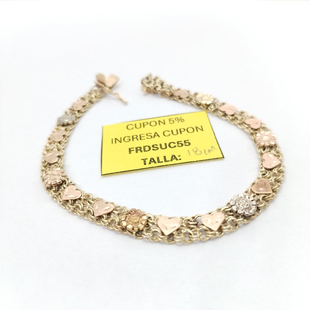 PULSERA ORO 14 K 9,70 GRMS (SEMINUEVO)