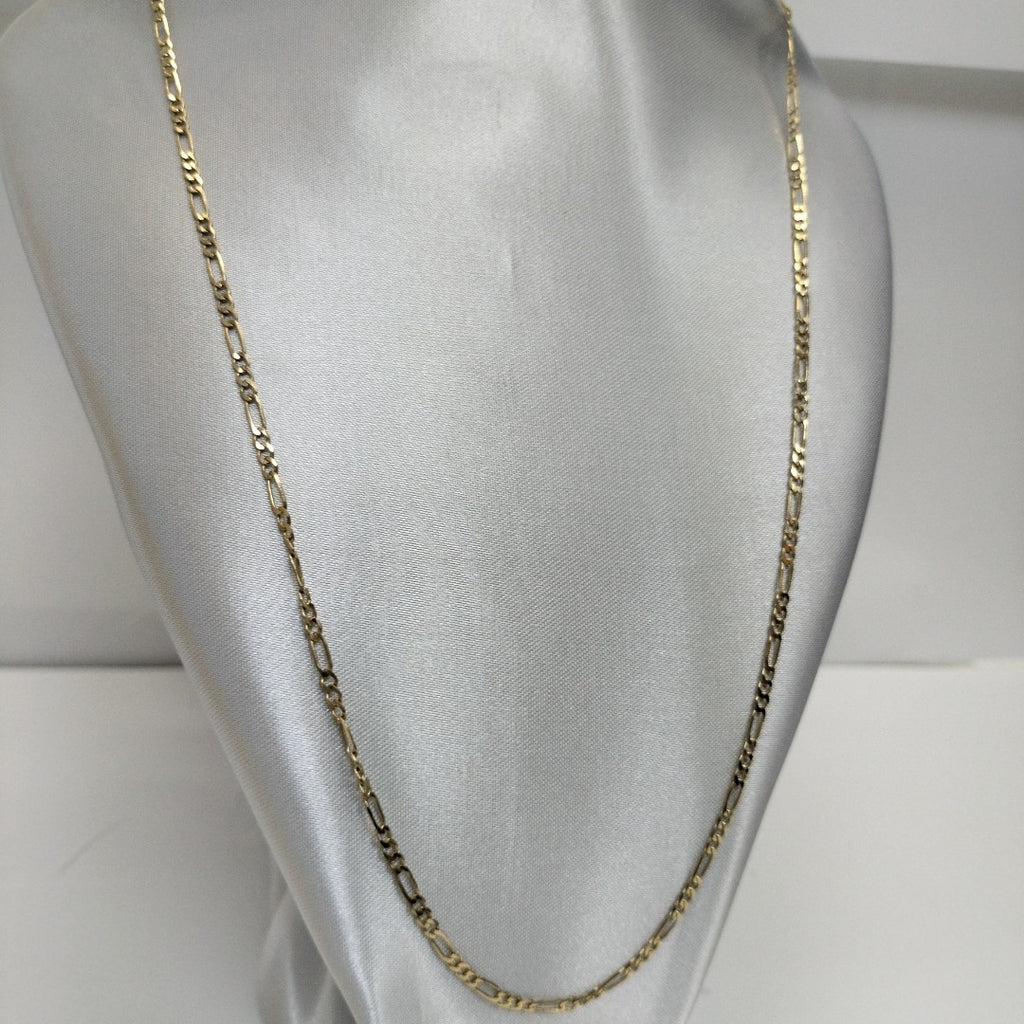 CADENA TEJIDO 3X1 14K 60 CM 5.6 GR (NUEVO)