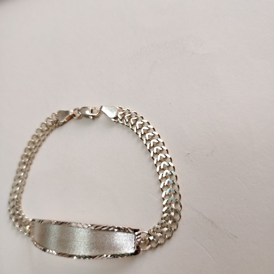 PULSERA ESCLAVA CHINO 14K 21 CM 9.8 GR (NUEVO)