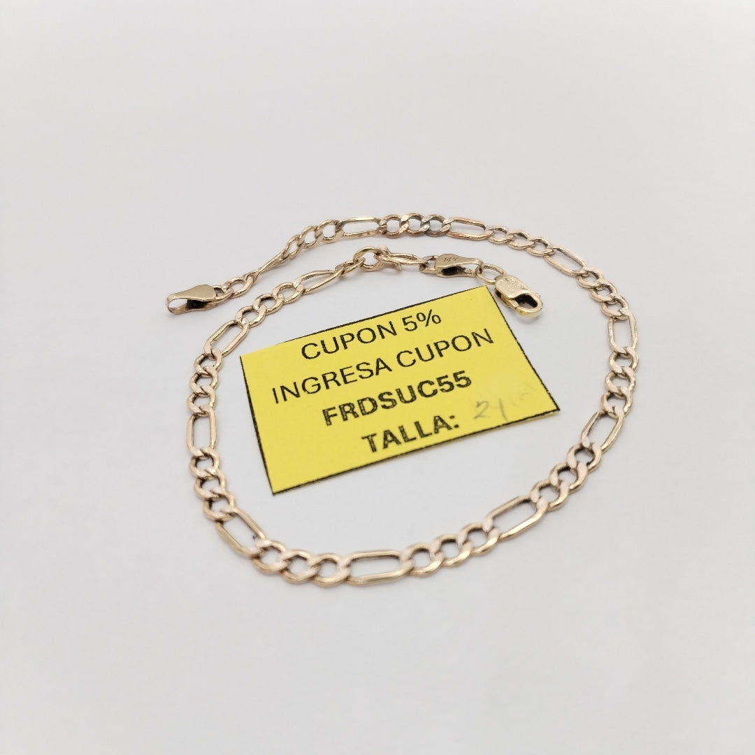 PULSERA ORO 14 K 2,00 GRMS (SEMINUEVO)