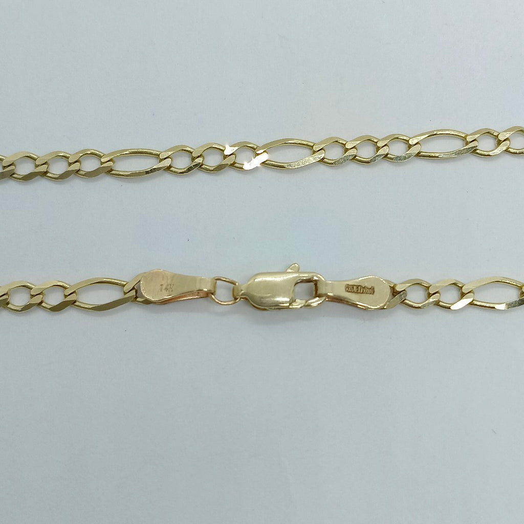CADENA 3X1 14K 60 CM 9 GR (NUEVO)
