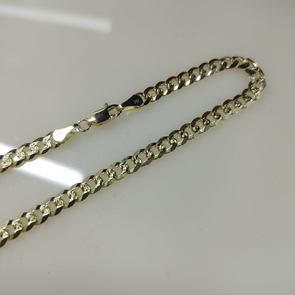 CADENA BARBADA 14K 60 CM 21.3 GR (NUEVO)