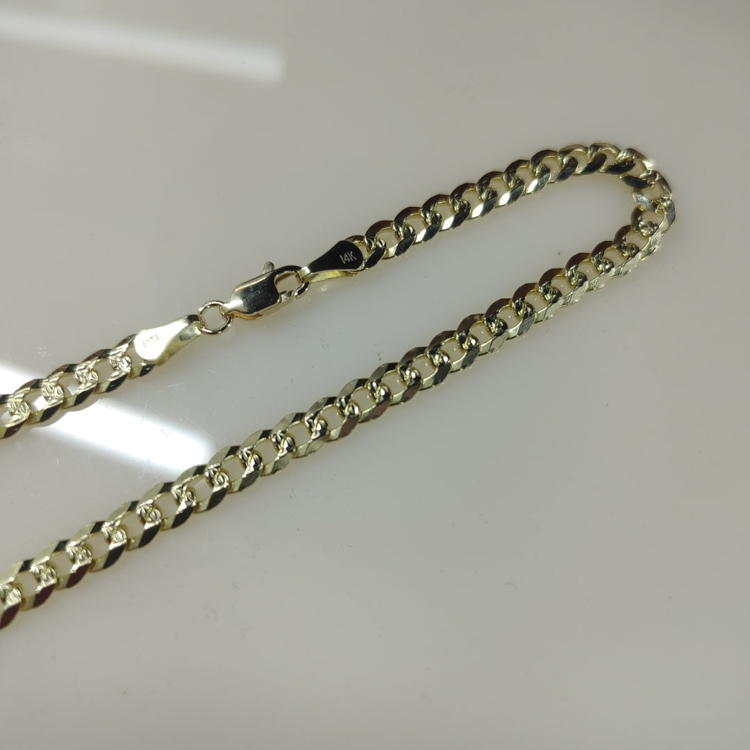 CADENA BARBADA 14K 60 CM 21.3 GR (NUEVO)