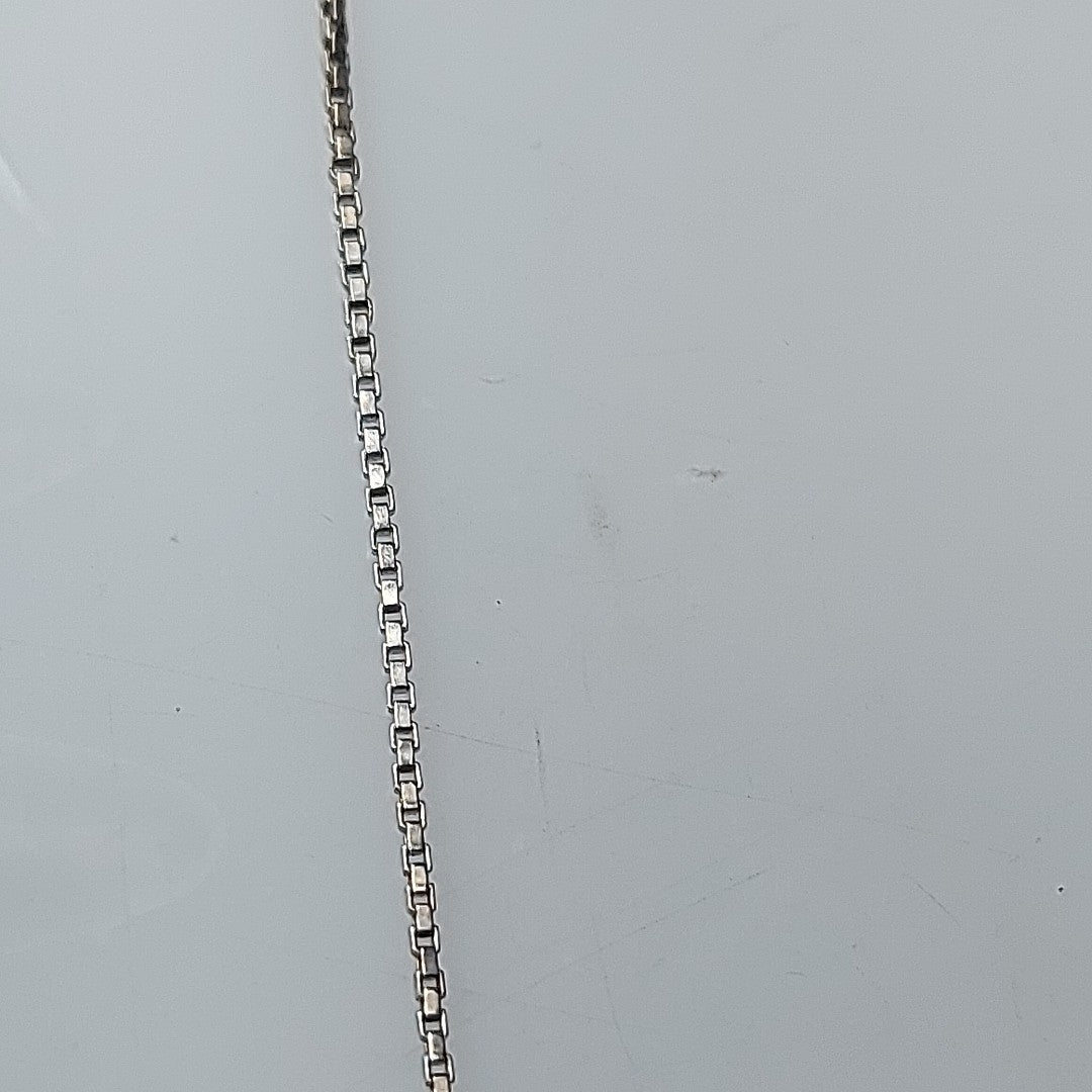 CADENA ORO BLANCO 14 K 1,90 GRMS (SEMINUEVO)