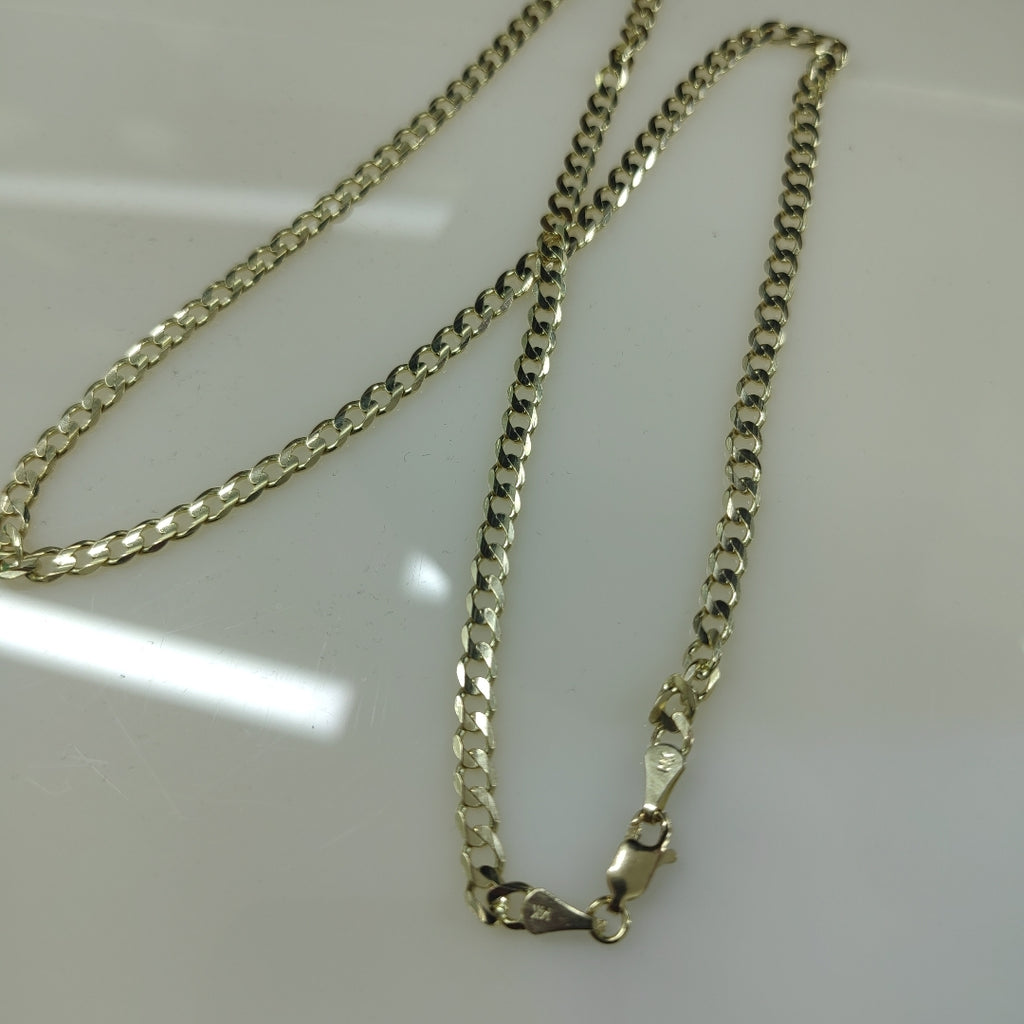 CADENA BARBADA 14K 55 CM 12.6 GR (NUEVO)