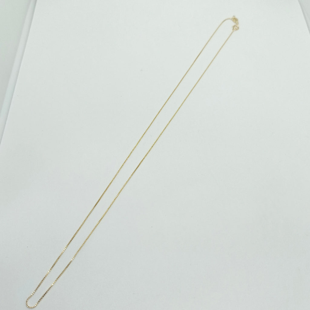 CADENA VENECIANO 14K 50 CM 1.6 GR (NUEVO)