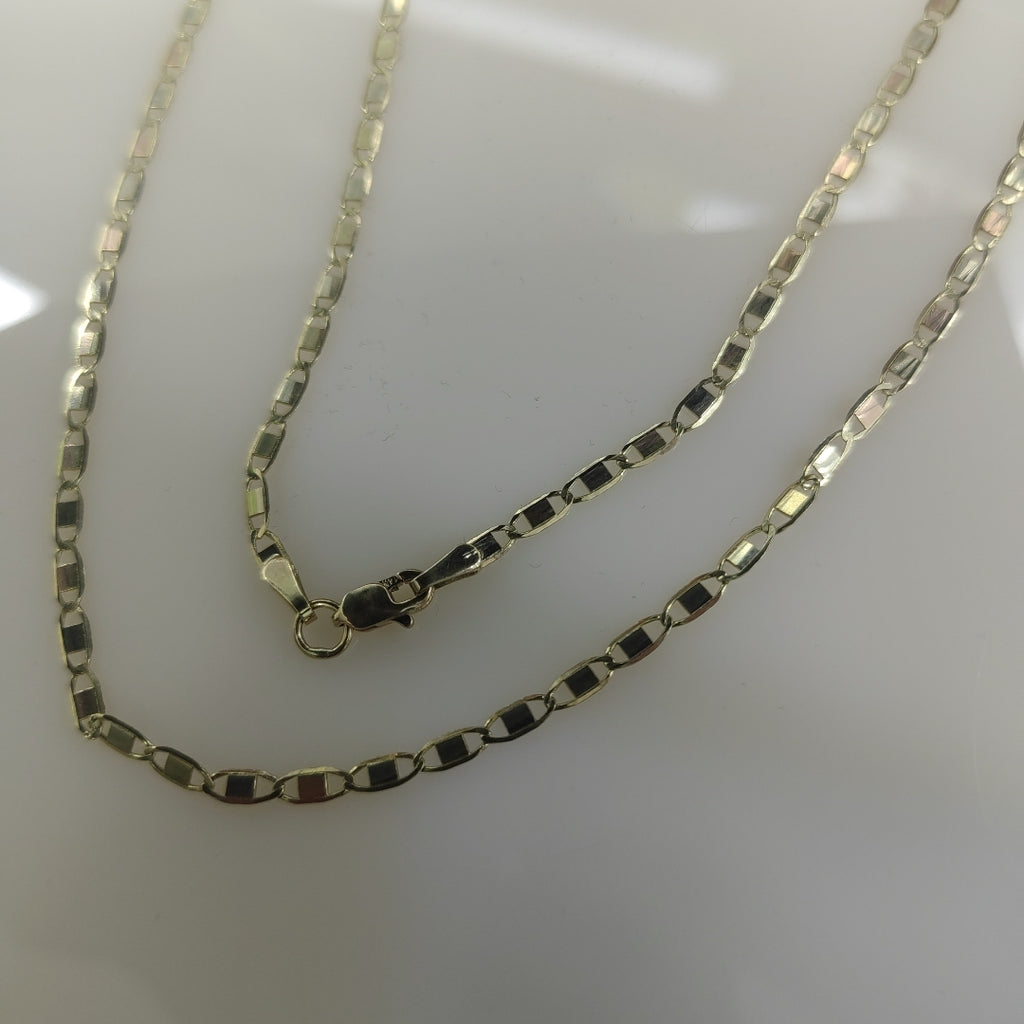 CADENA ESPEJO 14K 60 CM 5.5 GR (NUEVO)