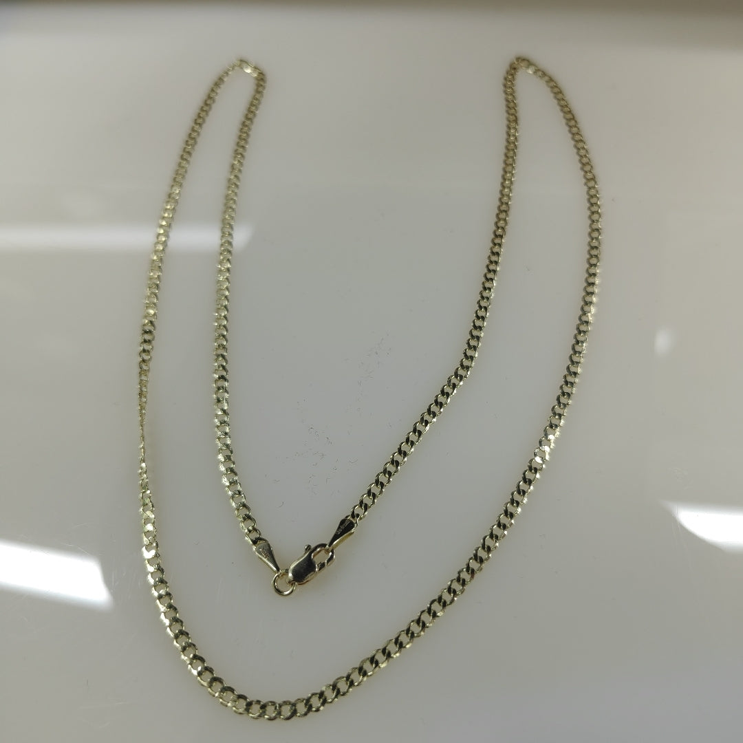 CADENA BARBADA 14K 55 CM 5.1 GR (NUEVO)