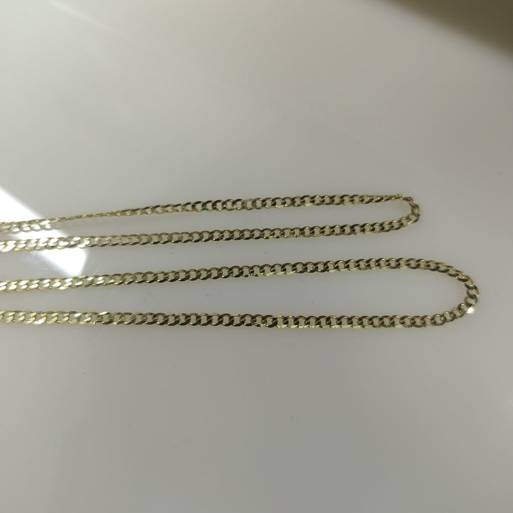 CADENA BARBADA 14K 55 CM 5.4 GR (NUEVO)