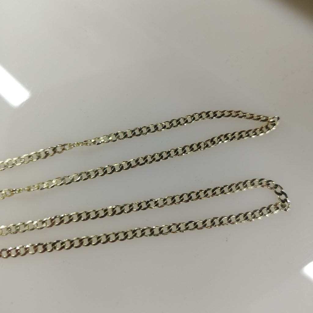 CADENA BARBADA 14K 55 CM 5 GR (NUEVO)