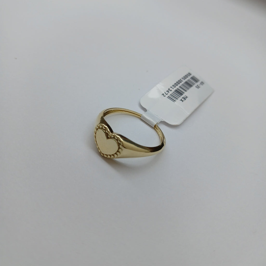 ANILLOS ANILLITO FIG CORAZON 10K TALLA 7 1.6 GR (NUEVO)