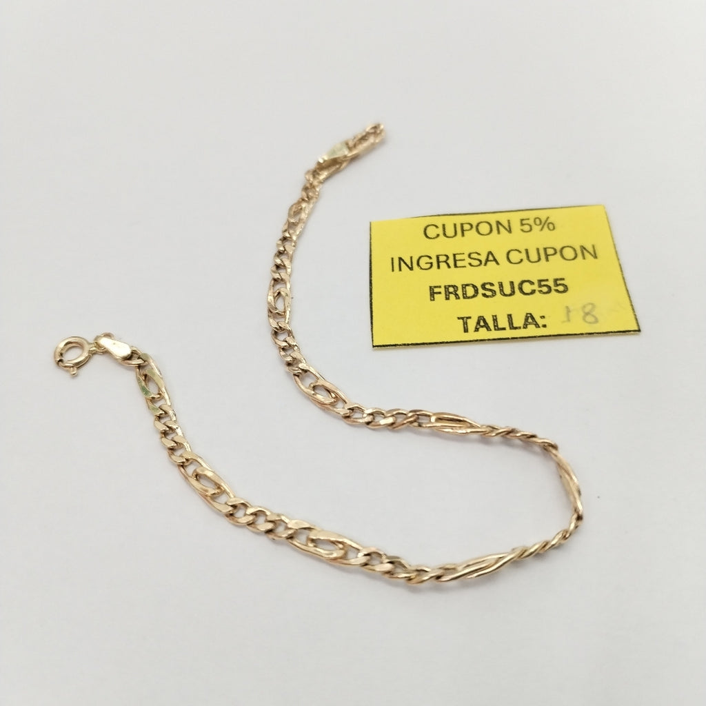 PULSERA ORO 14 K 1,70 GRMS (SEMINUEVO)