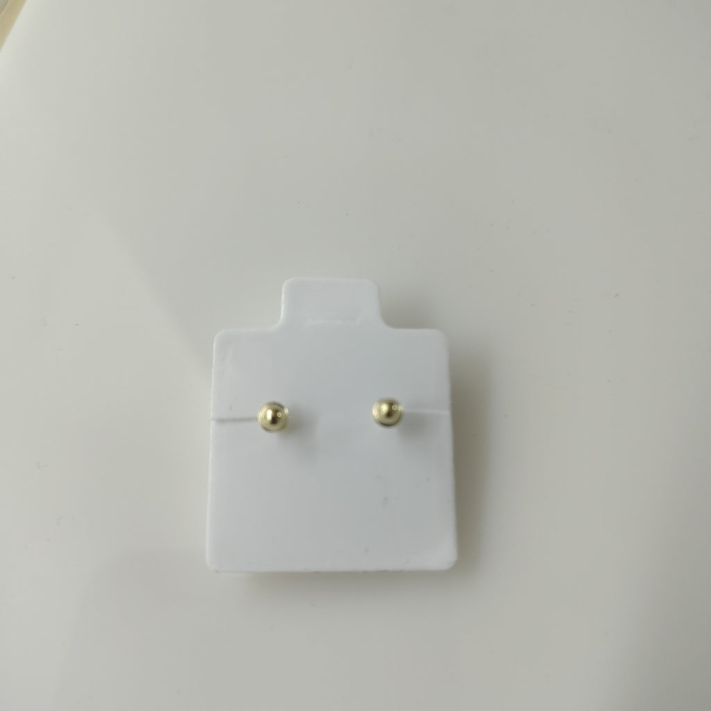 BROQUELES BROQUEL FIG CORAZON C CIRCONIA 14K 0.2614 GR (NUEVO)