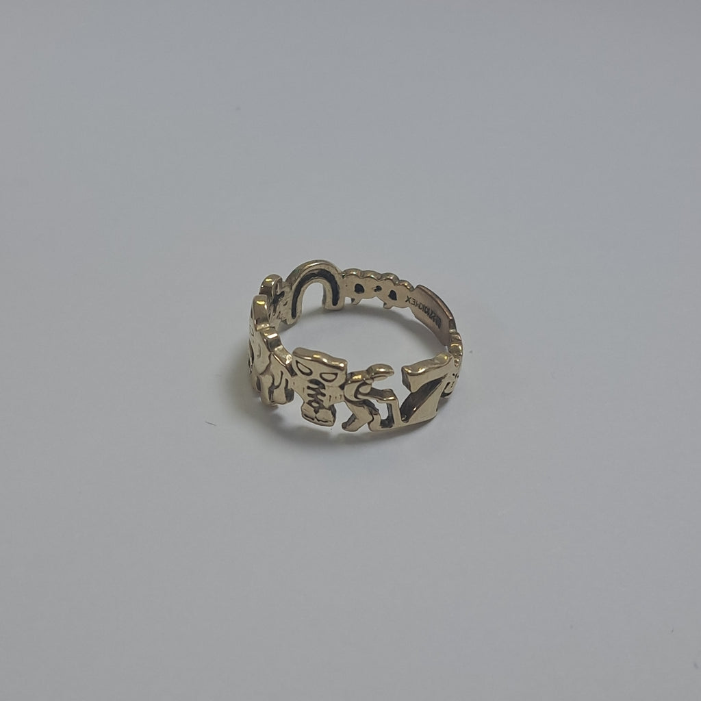 ANILLO ORO 10 K 4.1 GRMS (SEMINUEVO)