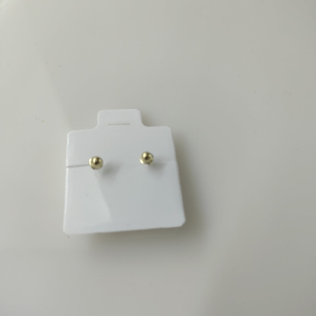 BROQUELES BROQUEL FIG CORAZON LISO 14K 0.1987 GR (NUEVO)