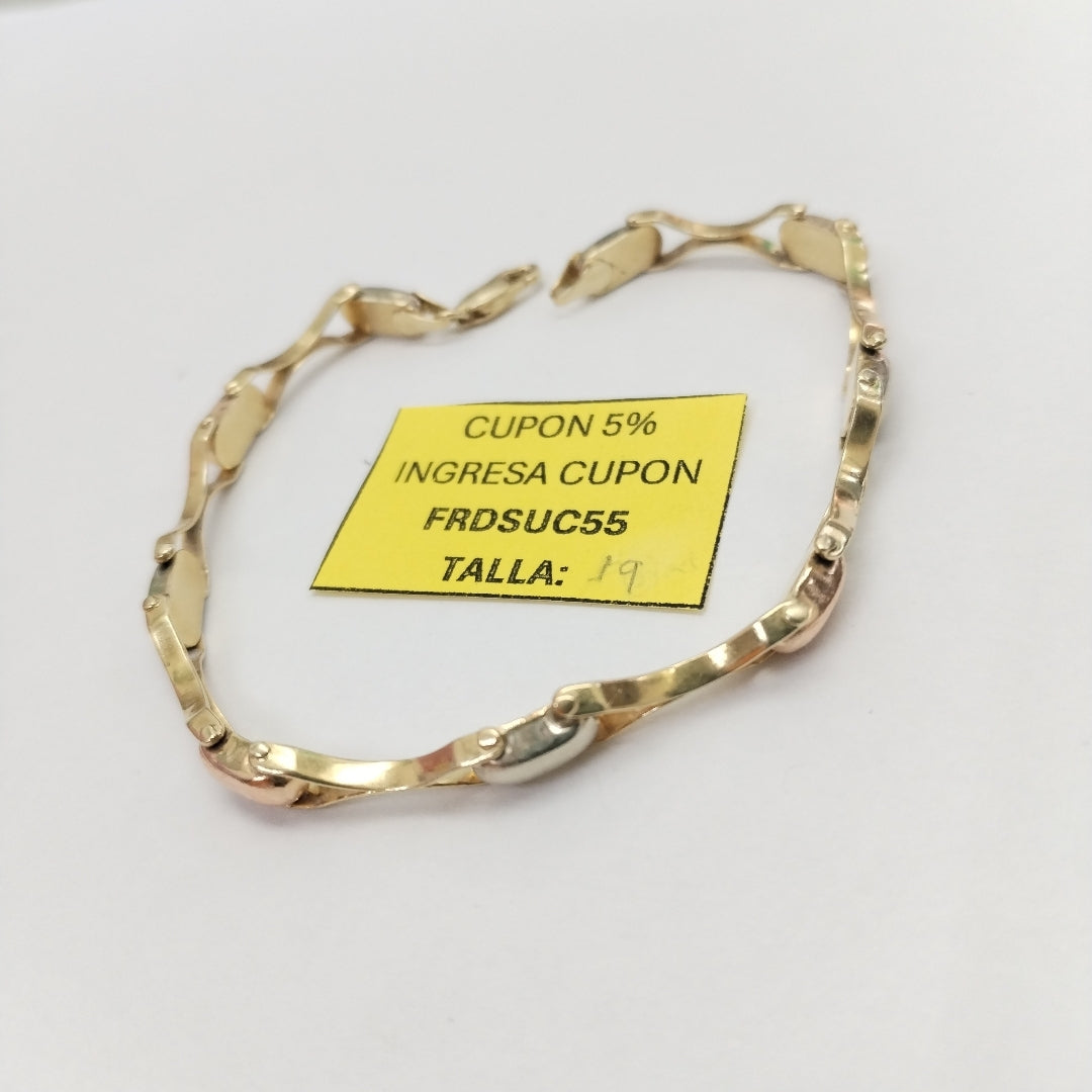 PULSERA ORO 14 K 7,60 GRMS (SEMINUEVO)