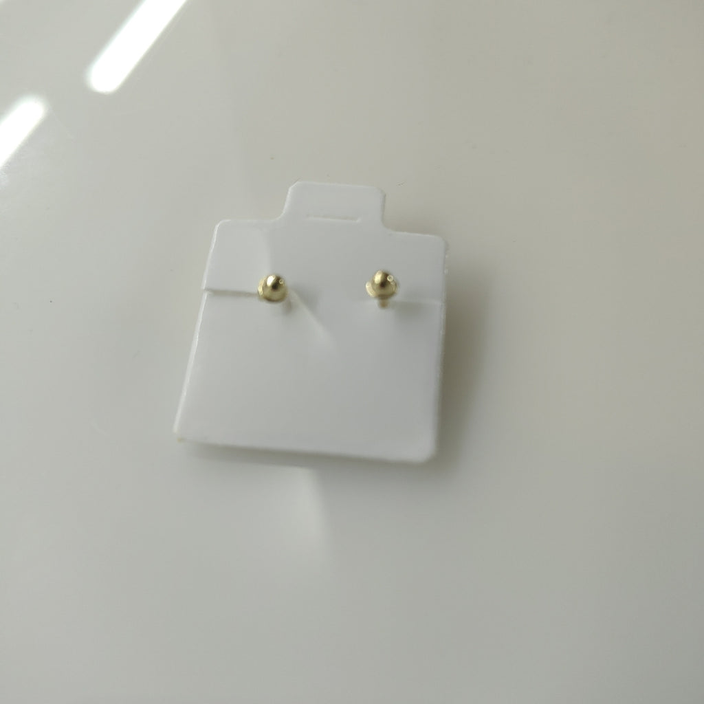BROQUELES BROQUEL FIG CORAZON C CIRCONIA 14K 0.2603 GR (NUEVO)