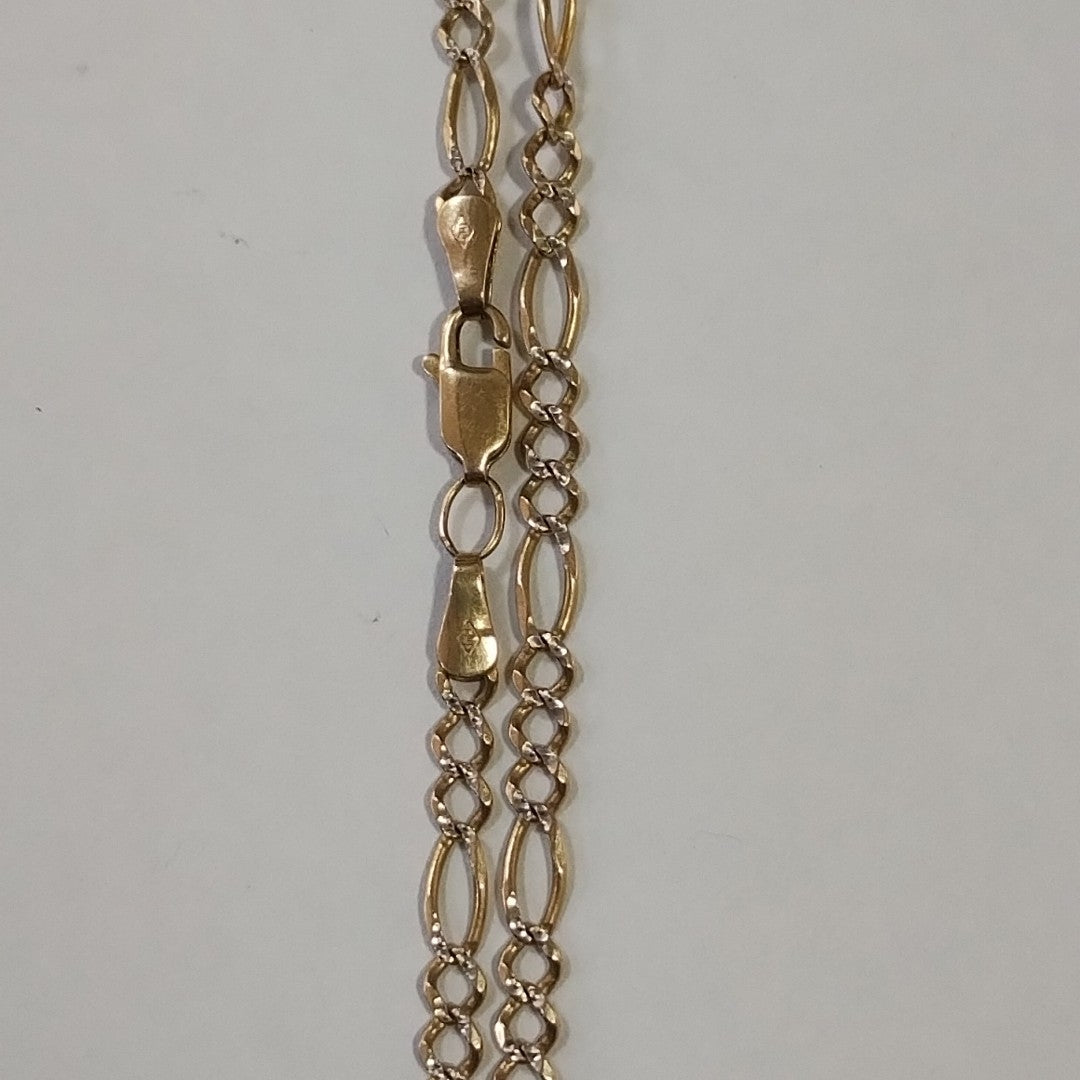 CADENA, CRUZ ORO 14 K 10.3 GRMS (SEMINUEVO)