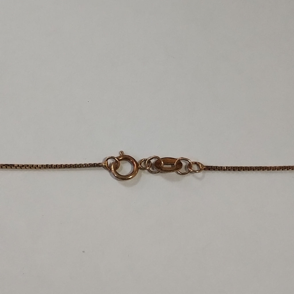 CADENA, DIJE ORO 10 K 2.6 GRMS (SEMINUEVO)
