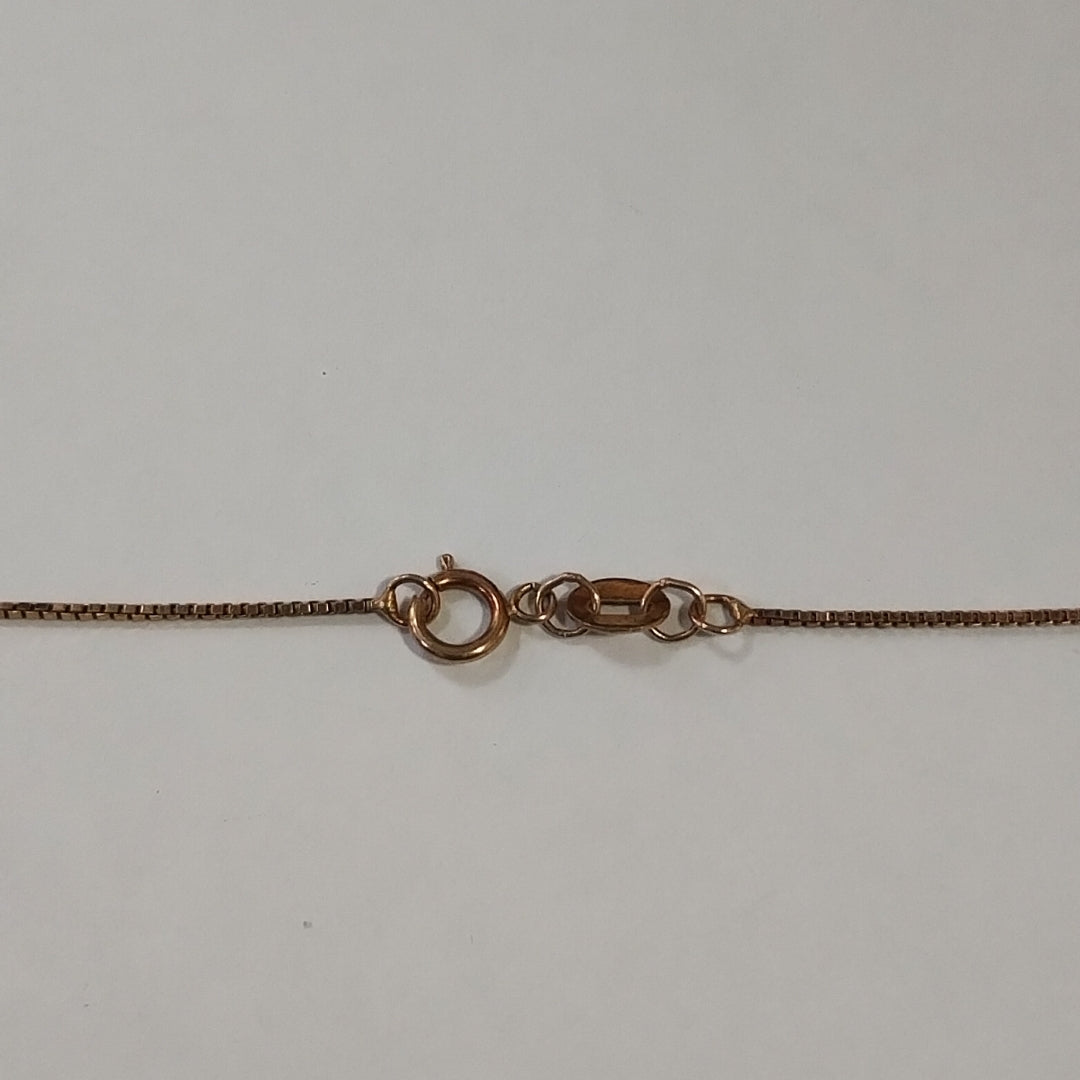 CADENA, DIJE ORO 10 K 2.6 GRMS (SEMINUEVO)