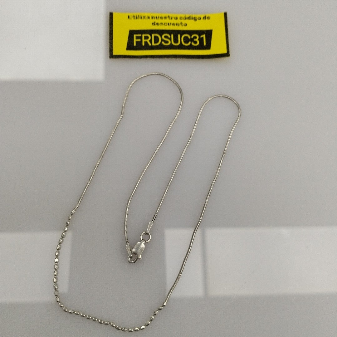 GARGANTILLA PLATA 3,60 GRMS (SEMINUEVO)