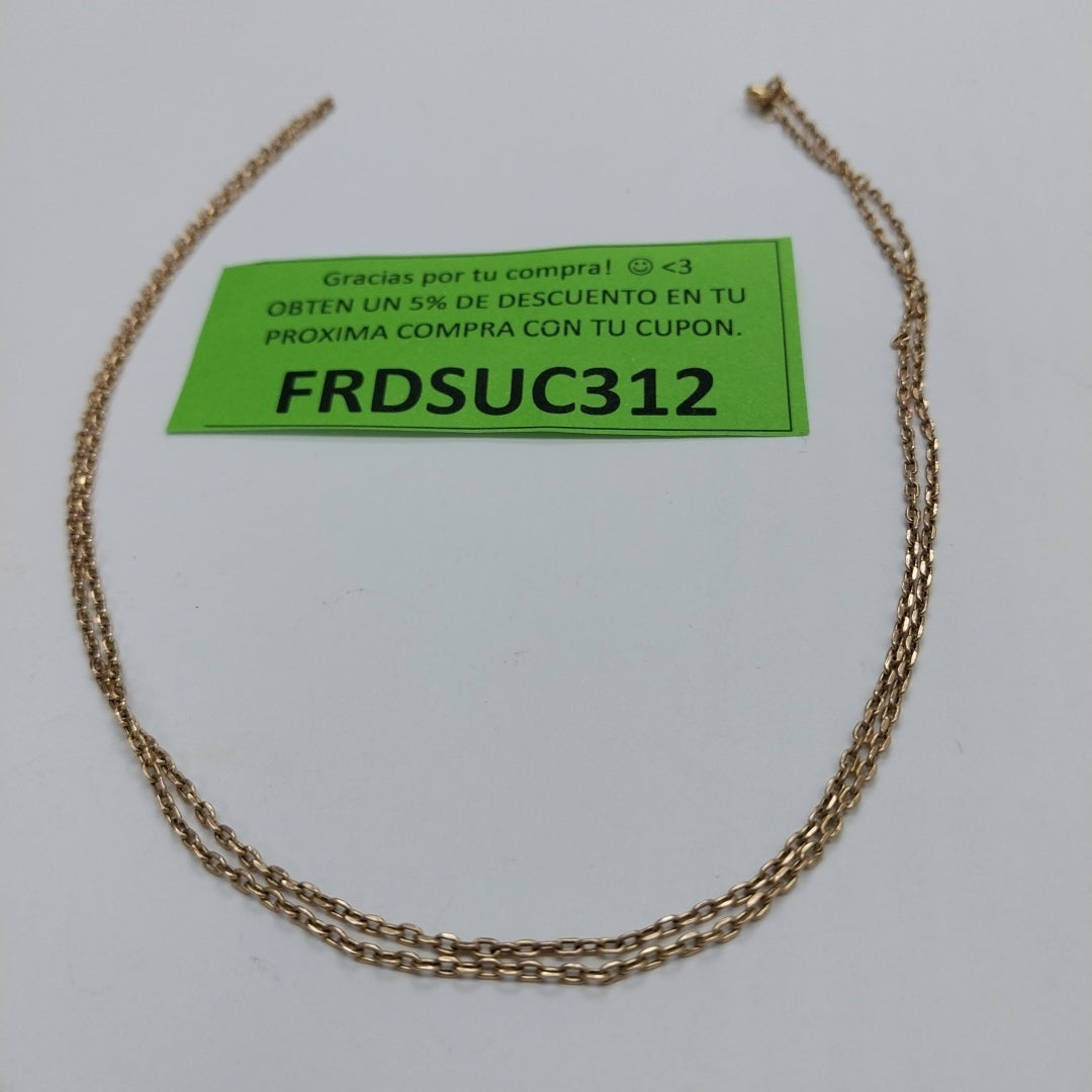 CADENA ORO 10 K 1.9 GRMS (SEMINUEVO)
